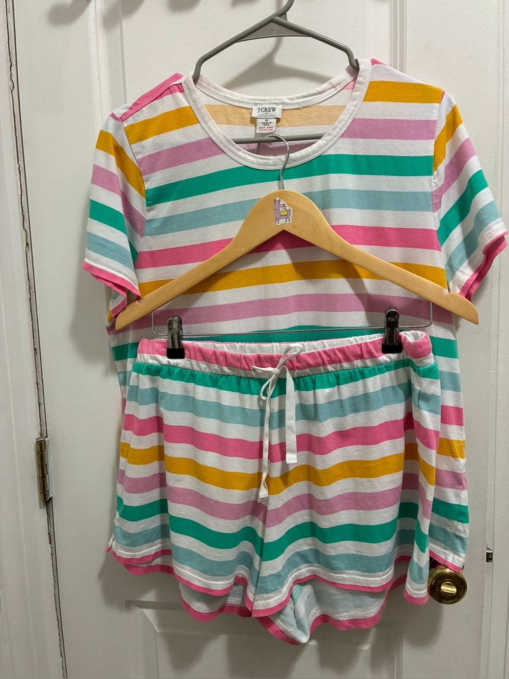 J. Crew Stripe Pajama Set